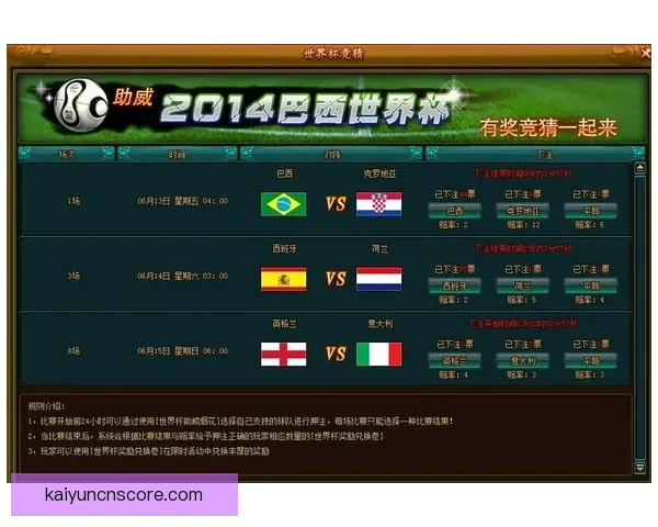 世界杯胜负竞猜分析与策略解析助你精准预测比赛结果